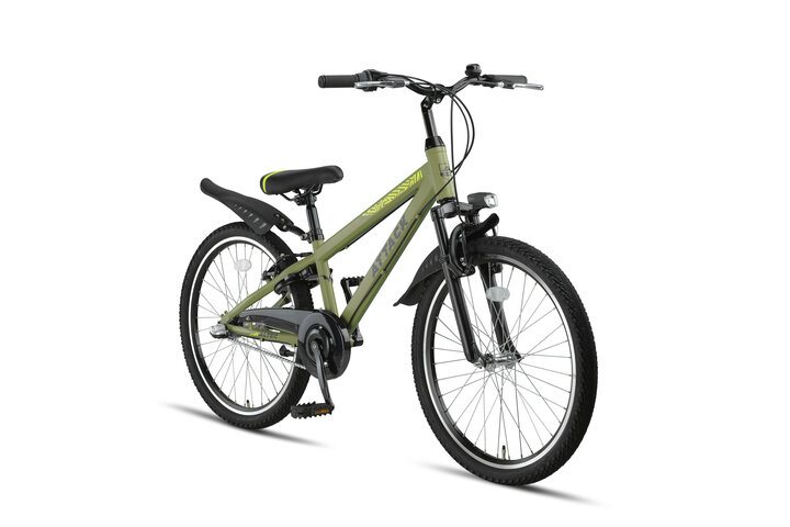 Altec Attack Kinderfiets Jongens 24 inch 3v 4