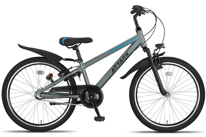 Altec Attack Kinderfiets Jongens 24 inch 3v 4