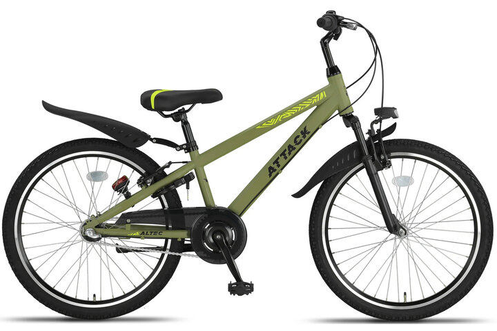 Altec Attack Kinderfiets Jongens 24 inch 3v 1