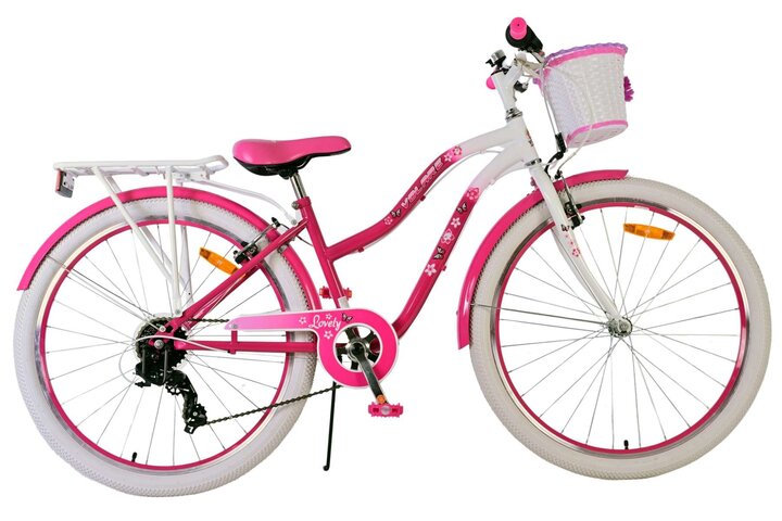 Volare Lovely Kinderfiets Meisjes 26 inch  7v 1