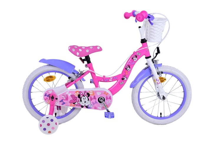 Disney Minnie Cutest Ever Kinderfiets Meisjes 16 inch Roze V-brakes 1