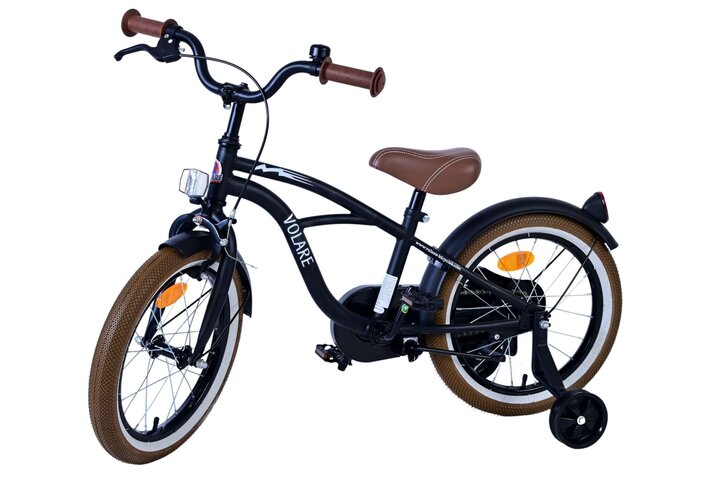 Volare Black Cruiser Kinderfiets Jongens 16 inch 14