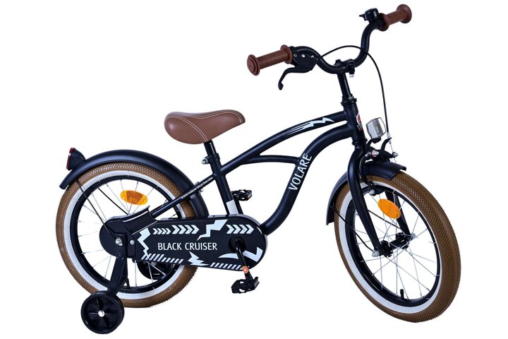 Volare Black Cruiser Kinderfiets Jongens 16 inch 15