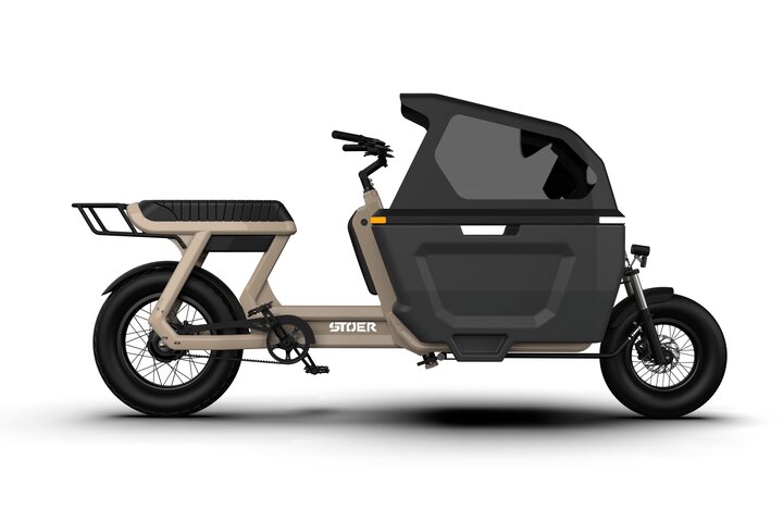Stoer CargoX Elektrische Fatbike Bakfiets 10