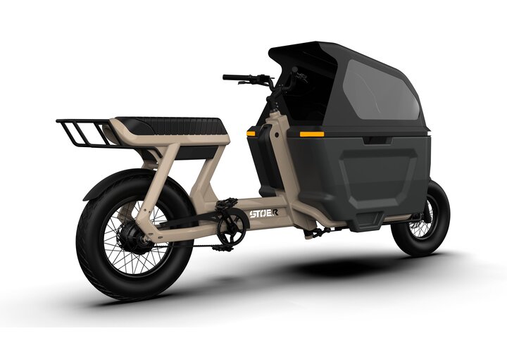 Stoer CargoX Elektrische Fatbike Bakfiets 12