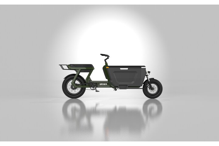 Stoer CargoX Elektrische Fatbike Bakfiets 8