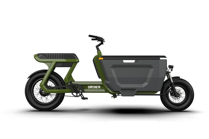 Stoer CargoX Elektrische Fatbike Bakfiets 3