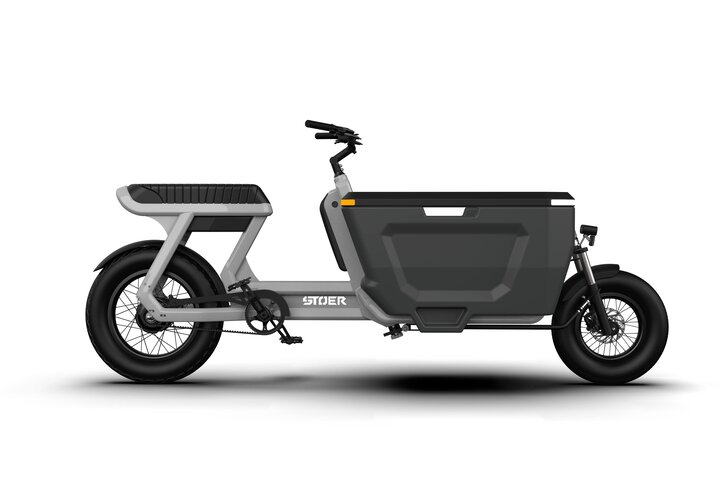 Stoer CargoX Elektrische Fatbike Bakfiets 2
