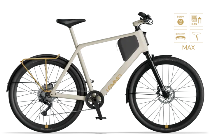 Lemmo One MK2 Dynamic Edition Elektrische Herenfiets 10v XL (1.85m -2.00m) 2