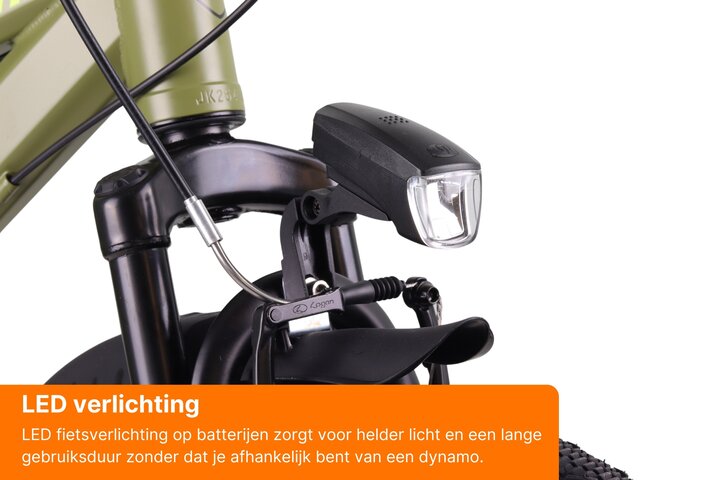Altec Attack Kinderfiets Jongens 24 inch 3v 9