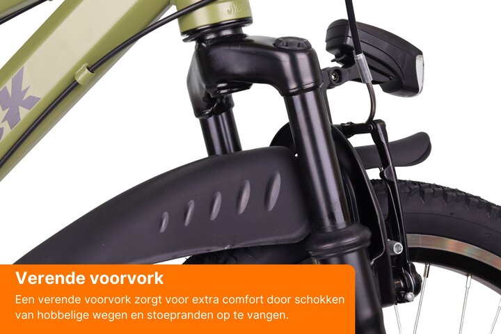 Altec Attack Kinderfiets Jongens 24 inch 3v 13