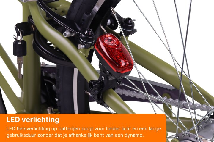 Altec Attack Kinderfiets Jongens 24 inch 3v 16