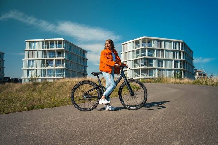 REANY Bike W1 Elektrische Damesfiets Belt Drive 7