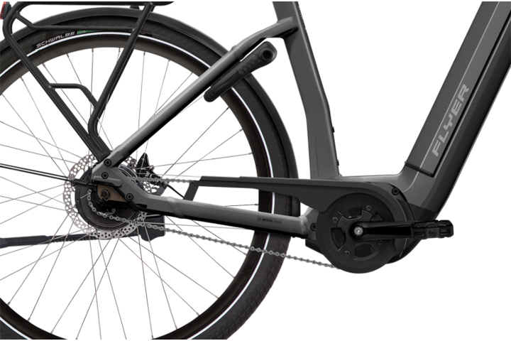 Flyer Gotour6 3.40 Elektrische Damesfiets 28 inch Anthracite Gloss 5v 2