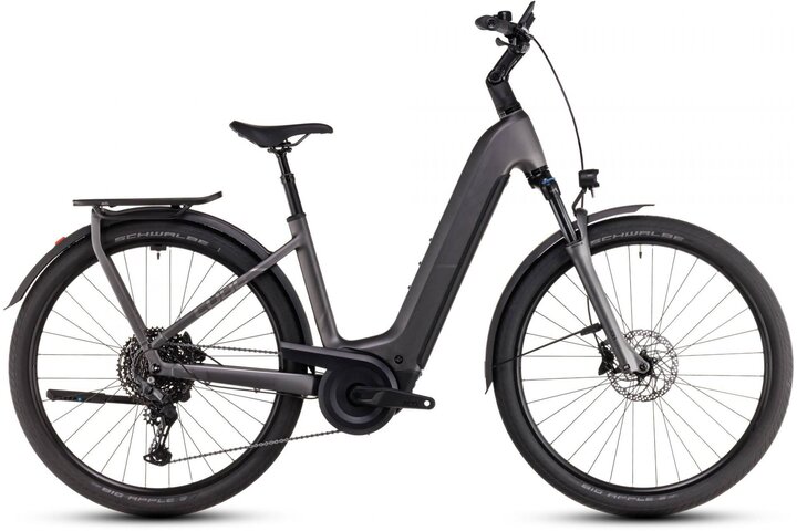 Cube Kathmandu Hybrid Pro 800 Elektrische Damesfiets 28 inch Dusty Olive/Gold 10v 2