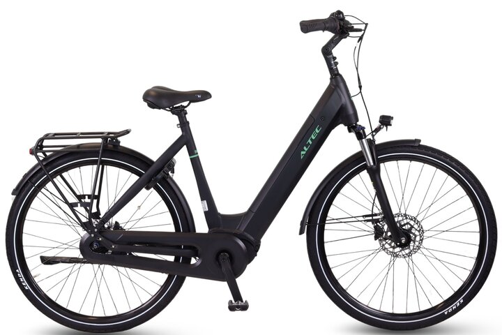Altec Impact E-Bike Dames 28 inch 53cm Middenmotor 7v Hydraulische Schijfremmen 1