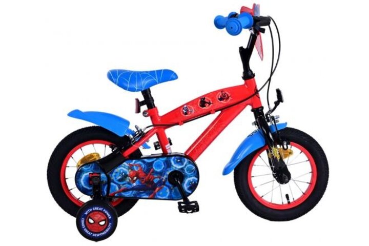 Spider Man Kinderfiets Jongens 12 inch V-brakes 1