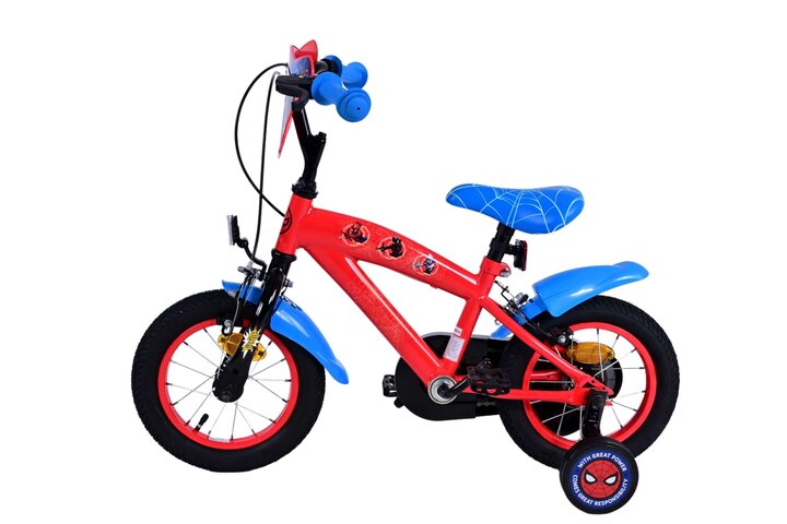 Spider Man Kinderfiets Jongens 12 inch V-brakes 7