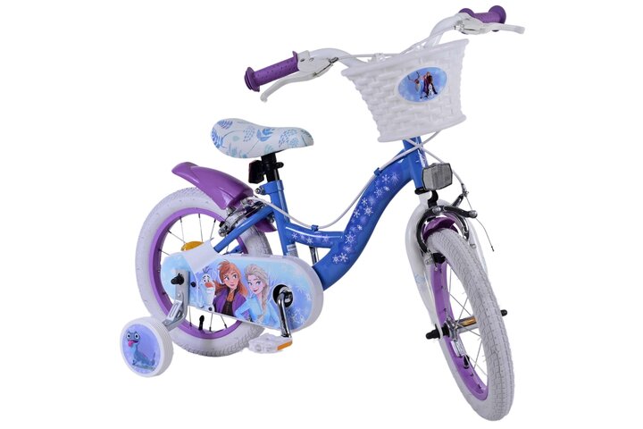 Disney Frozen 2 Kinderfiets Meisjes 14 inch V-brakes 5