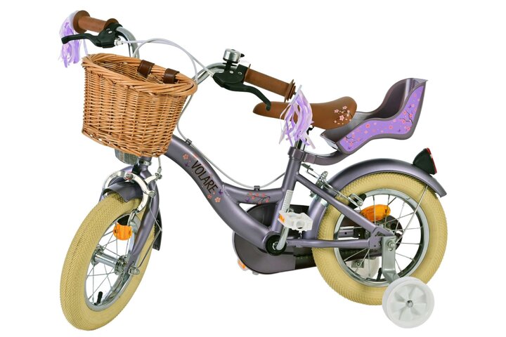 Volare Blossom Kinderfiets Meisjes 12 inch V-brakes 10