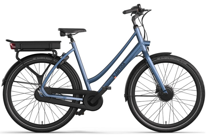 Cortina E-Tide Elektrische Damesfiets 28 inch 57cm Voorwielmotor DB7 2