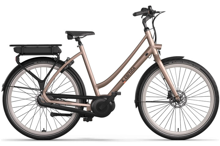 Cortina E-Tide Elektrische Damesfiets 28 inch 57cm Middenmotor DB7 2
