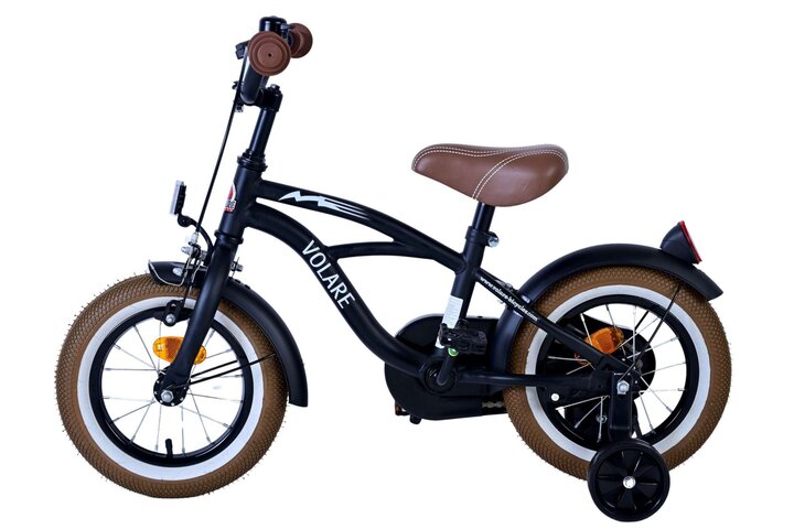 Volare Black Cruiser Kinderfiets Jongens 12 inch 4