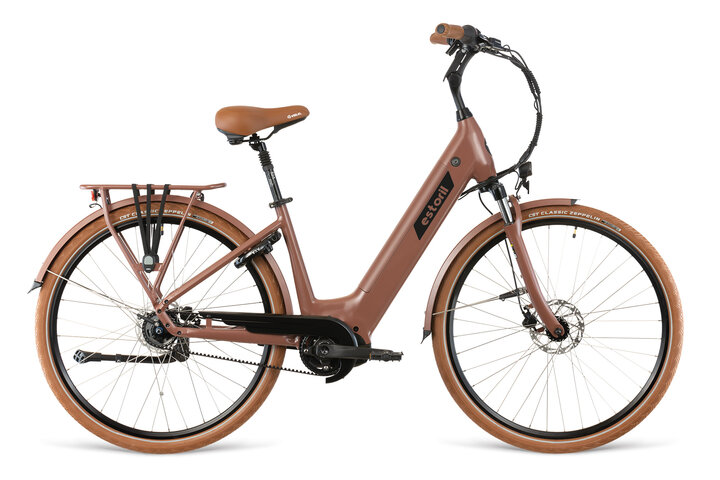 Estoril NXS 5 HB Elektrische Damesfiets 28 inch 44cm Belt Intube - afbeelding 1