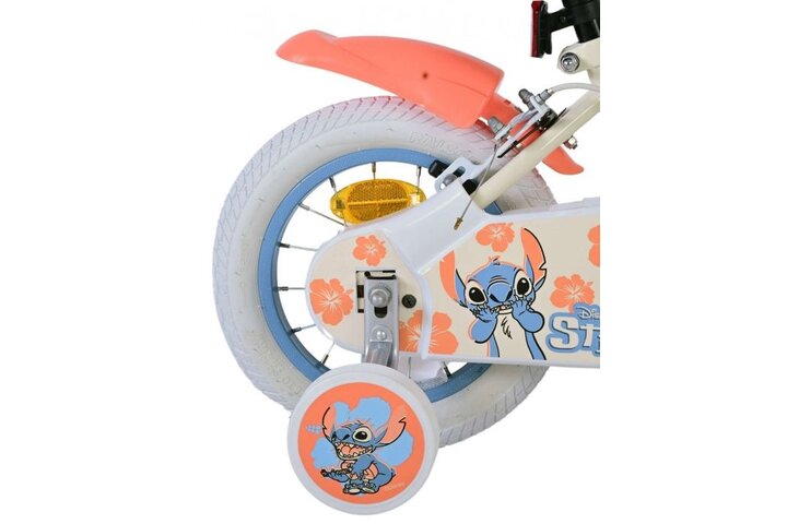 Disney Stitch Kinderfiets Meisjes 12 inch V-brakes 7