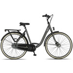 Altec Walesa Damesfiets 28inch 55cm Mat Zwart 3v