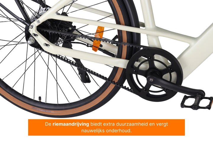 Altec Dance Elektrische Damesfiets 28 inch 48cm Belt 12