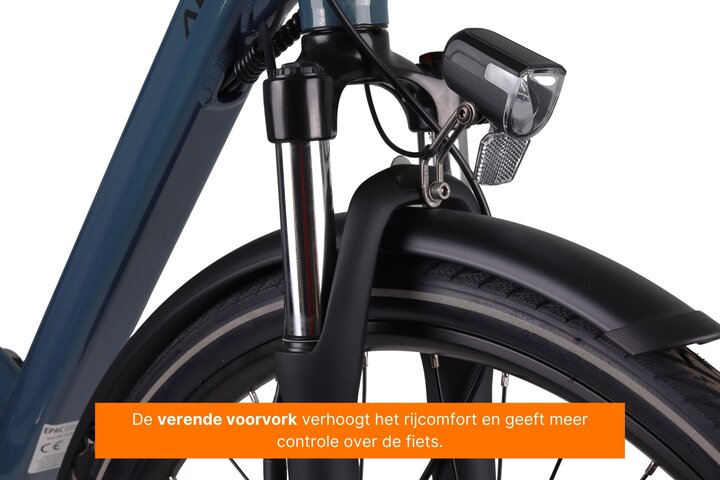 Altec Diamond Elektrische Damesfiets 28inch 53cm Hydraulische Schijfrem 7v 11