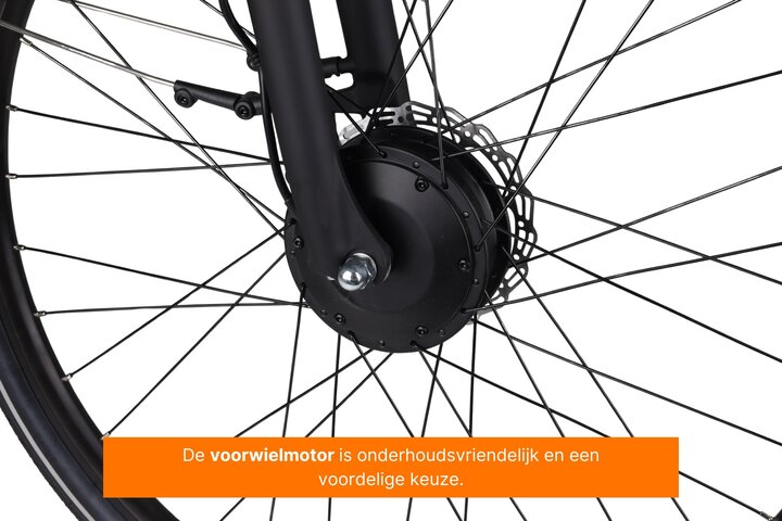 Altec Diamond Elektrische Damesfiets 28inch 53cm Hydraulische Schijfrem 7v 8