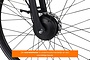 Altec Diamond Elektrische Damesfiets 28inch 53cm Hydraulische Schijfrem 7v 8 klein