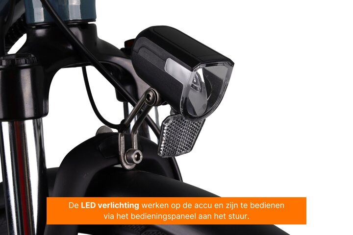 Altec Diamond Elektrische Damesfiets 28inch 53cm Hydraulische Schijfrem 7v 14