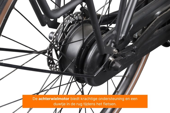 Altec Sakura Elektrische Transportfiets 28 inch Hydraulische Schijfrem 53cm 2