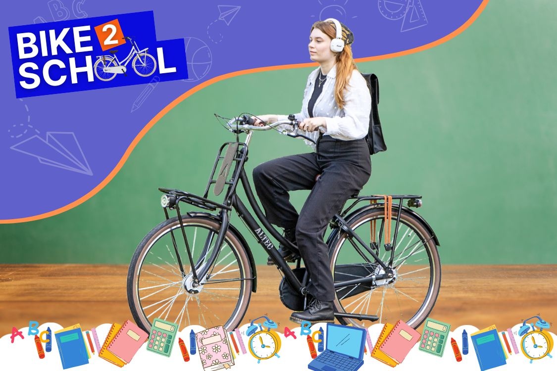 Bike2School 2025: Scoor jouw nieuwe stads- of transportfiets met extra korting!