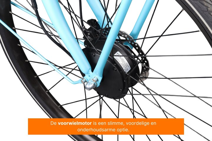 Altec Kratos Elektrische Transportfiets 28 inch Hydraulische Schijfrem 53cm 7v 9