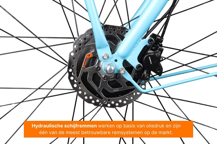 Altec Kratos Elektrische Transportfiets 28 inch Hydraulische Schijfrem 53cm 7v 11