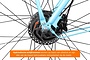 Altec Kratos Elektrische Transportfiets 28 inch Hydraulische Schijfrem 53cm 7v 11 klein