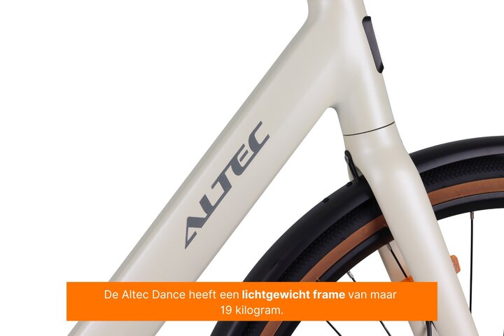 Altec Dance Elektrische Damesfiets 28 inch 48cm Belt 14