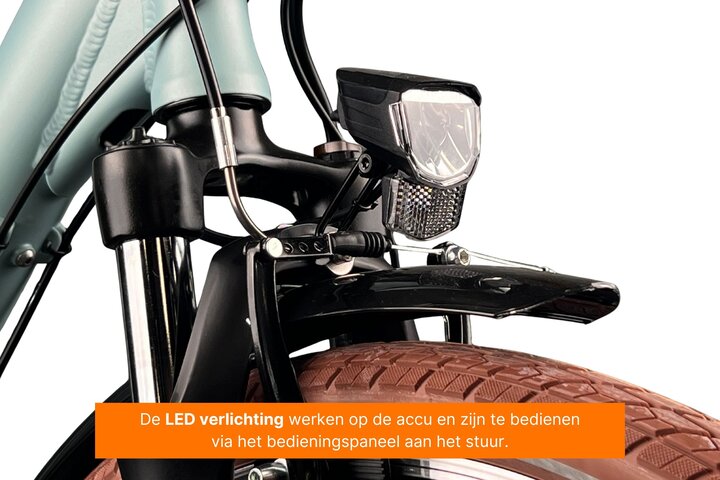 Eluxo E-Voltage City Elektrische Damesfiets 28 inch 49cm 8v 8