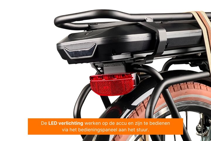 Eluxo E-Voltage City Elektrische Damesfiets 28 inch 49cm 8v 13