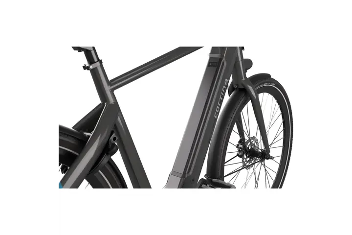 Cortina E-Blau Herenfiets 28 inch 53cm DB8 belt 16