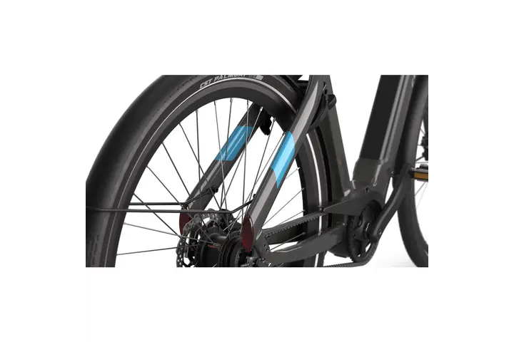 Cortina E-Blau Herenfiets 28 inch 61cm DB7 belt 7