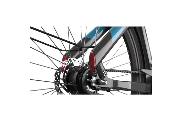 Cortina E-Blau Herenfiets 28 inch 61cm DB7 belt 4