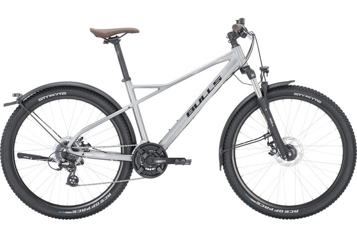 Bulls Sharptail Street 2 Mountainbike 27,5 inch 54cm Liquid Silver Matte 16v 1