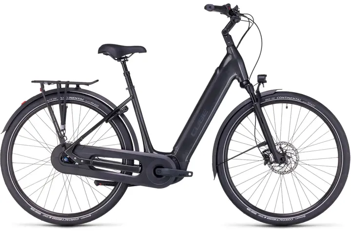 Cube Supreme Hybrid EX 625 Elektrische Damesfiets 28 inch 46cm Grey/Black 5v 1