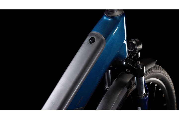 Cube Touring Hybrid One 500 Elektrische Damesfiets 28 inch 54cm Deepsea / Chrome 9v 2