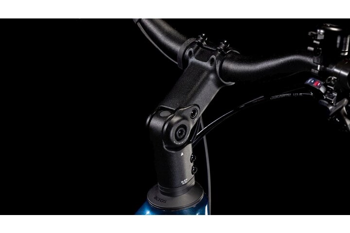 Cube Touring Hybrid One 500 Elektrische Damesfiets 28 inch 54cm Deepsea / Chrome 9v 3